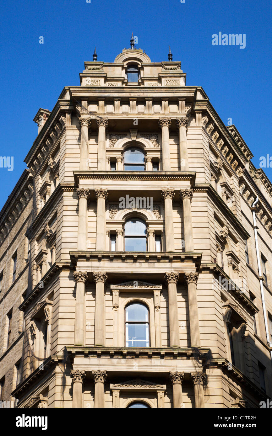 Legge Russell magazzino Edificio Bradford West Yorkshire Inghilterra Foto Stock