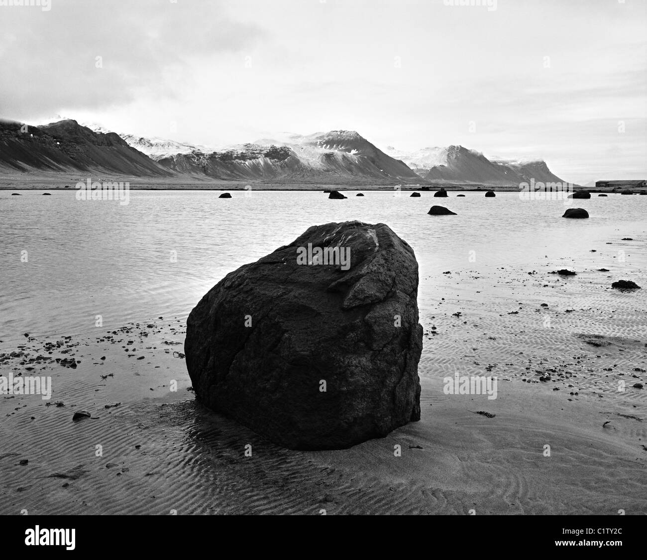Budir, (Snaefellsnes peninsulare) Islanda Foto Stock