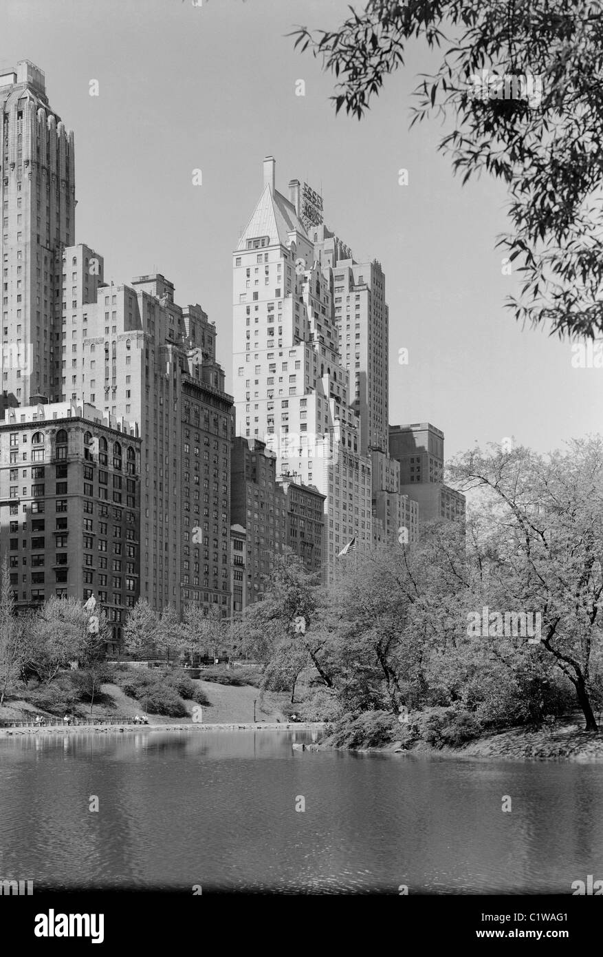 Stati Uniti d'America, dallo Stato di New York New York City Central Park South Foto Stock