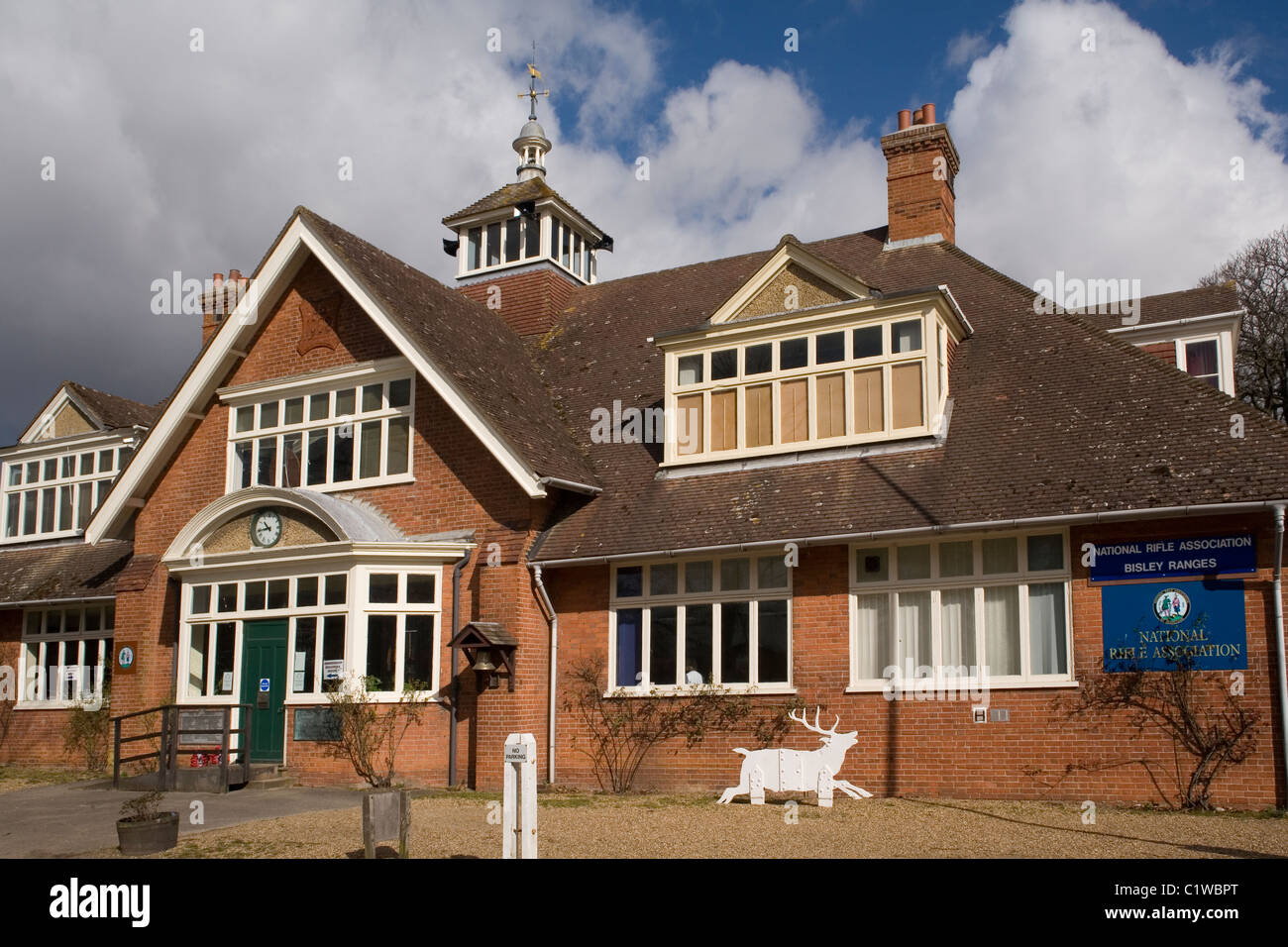 Inghilterra Surrey Bisley National Rifle Association sede Foto Stock