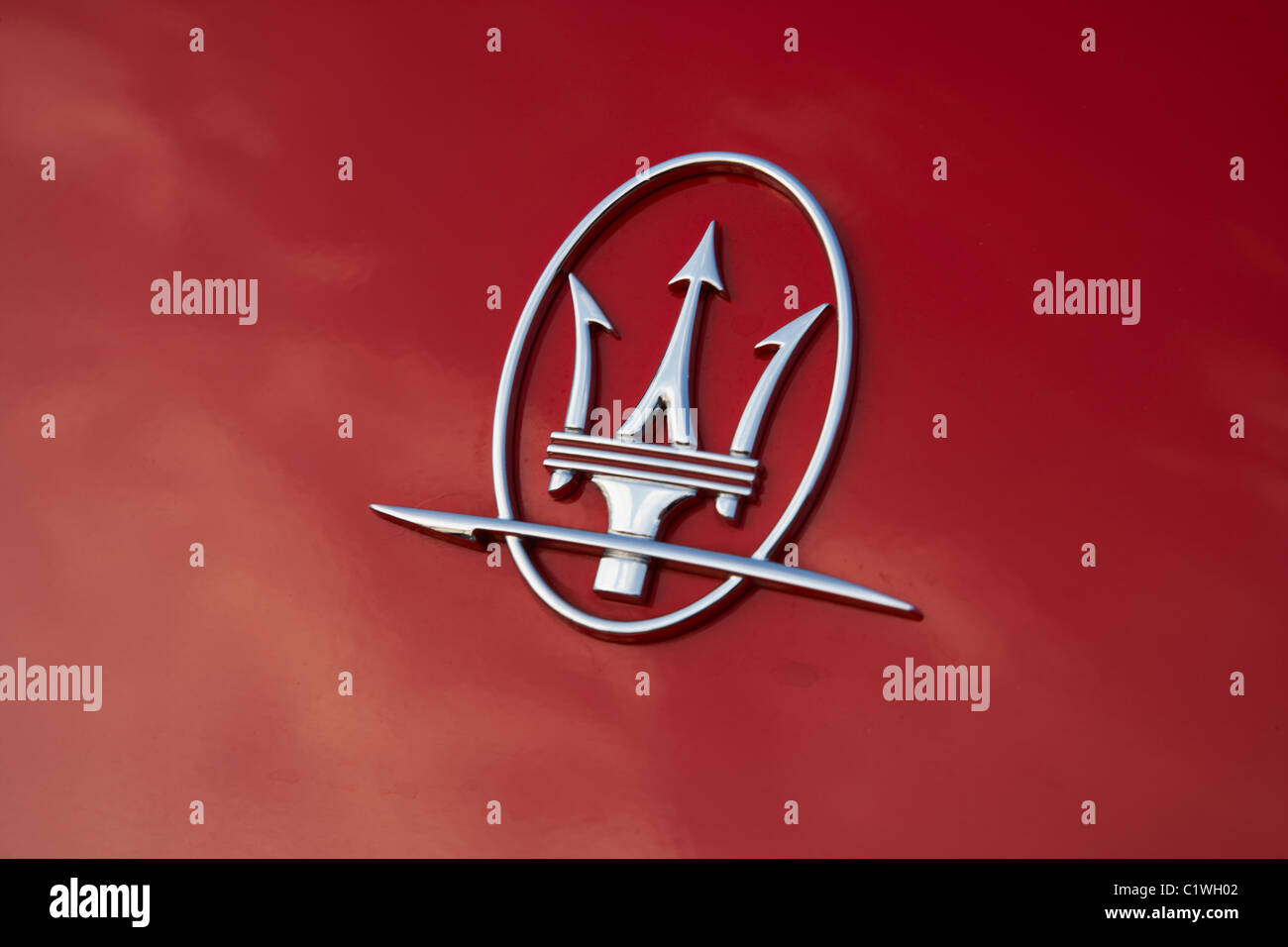 MASERATI AUTO SPORTIVA IL BADGE Foto Stock