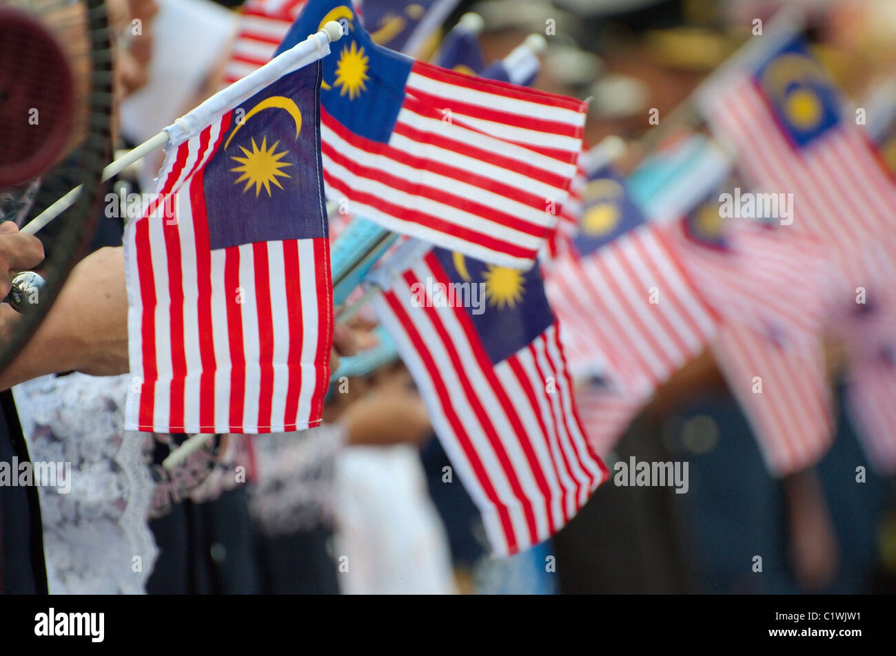 Merdeka giorno della Malesia (giorno dell'indipendenza) Foto Stock