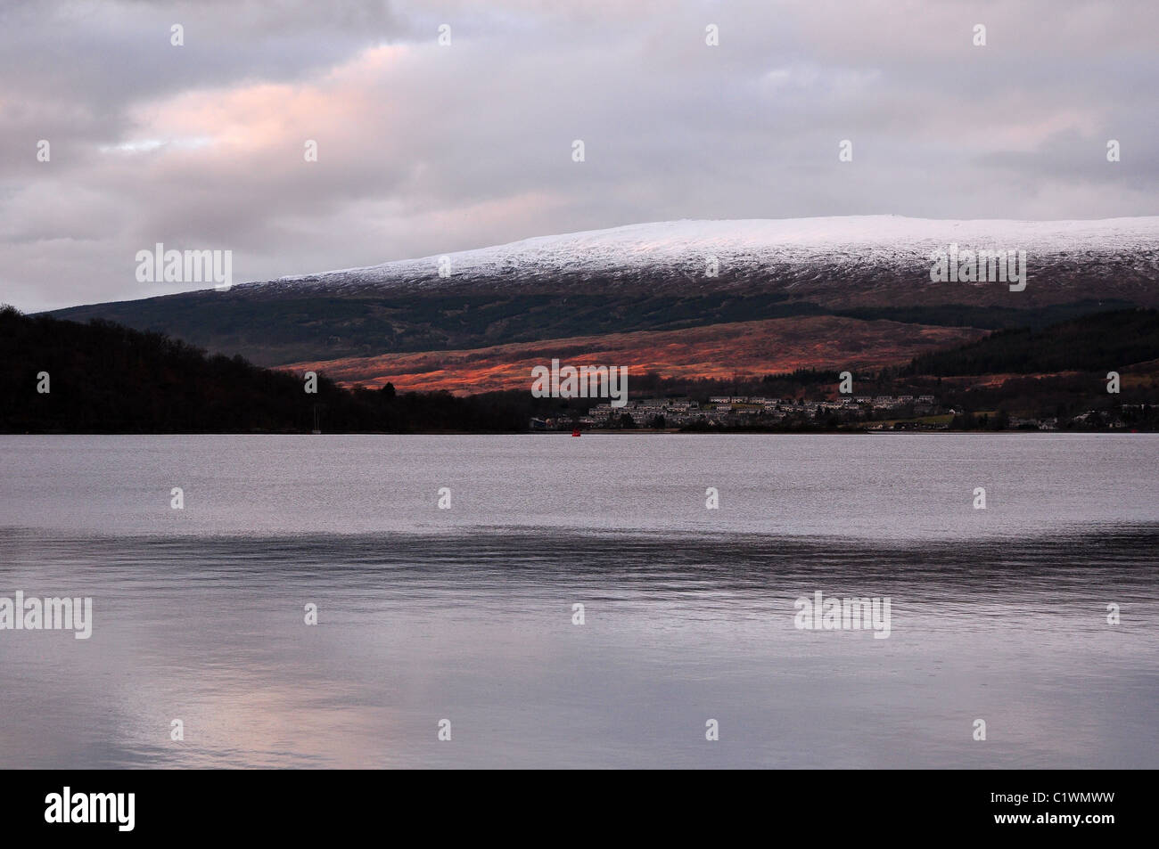 Vista sul Loch Linnhe da Fort William. Foto Stock