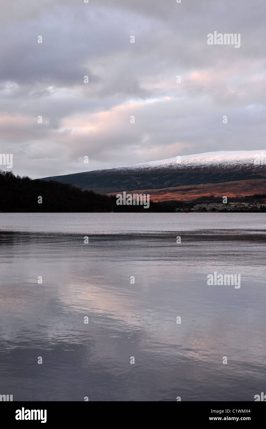 Vista sul Loch Linnhe da Fort William. Foto Stock