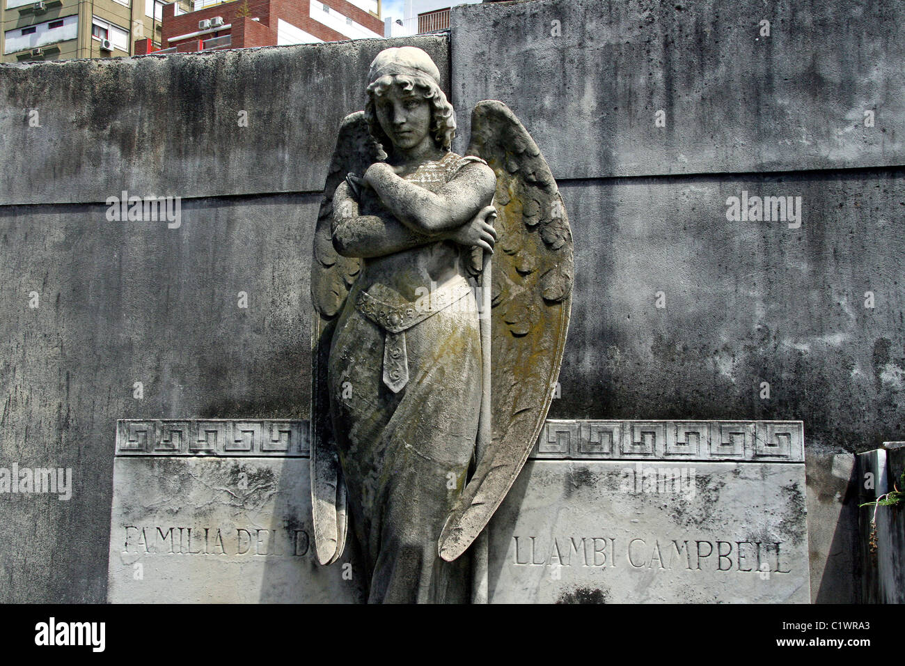 Il Cimitero di Recoleta, Buenos Aires, Argentina Foto Stock