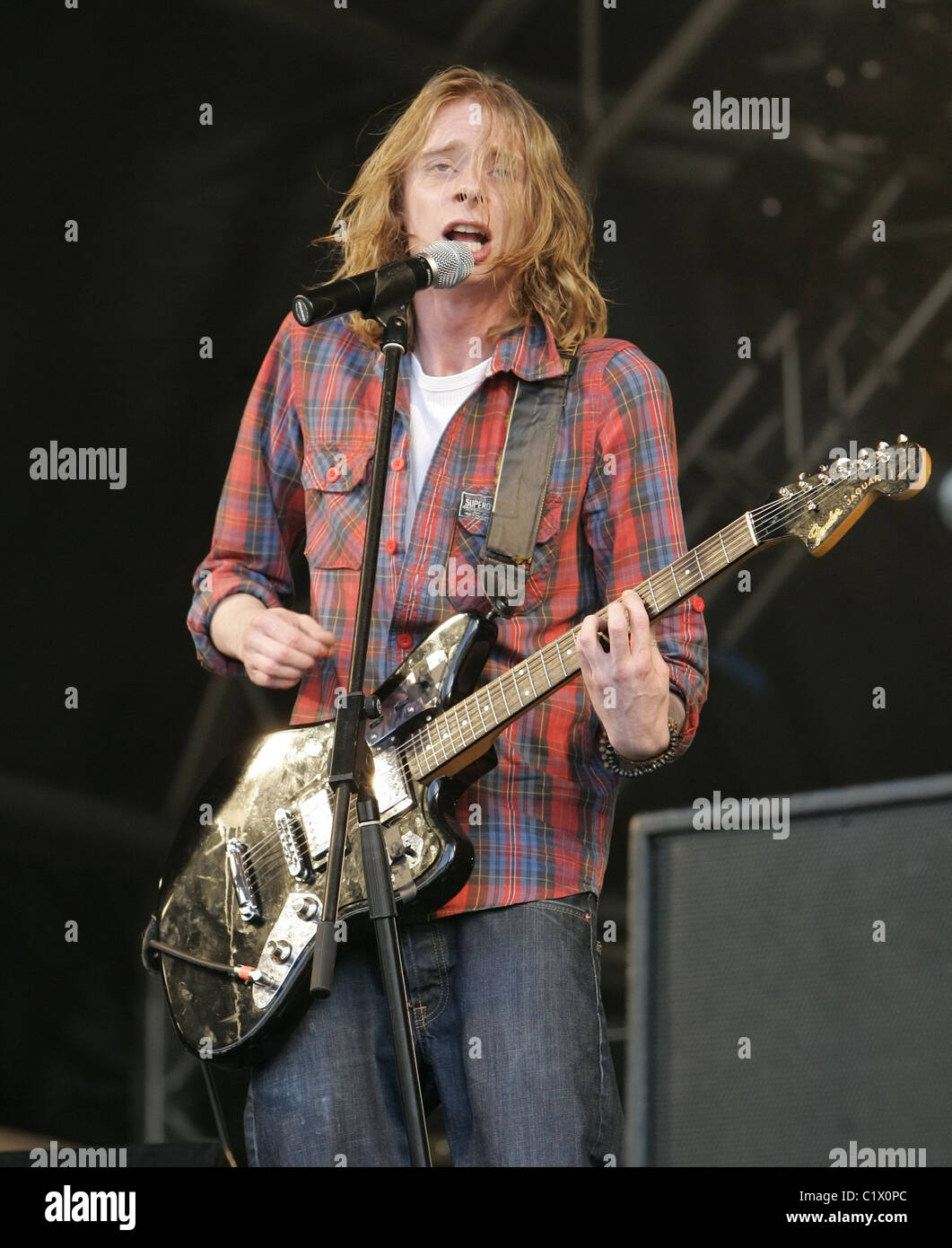 Team Waterpolo Preston 'N' orgoglioso del Rock nel Parco 2009 tenutasi Al Parco Avenham Preston Inghilterra - 15.08.09 Foto Stock