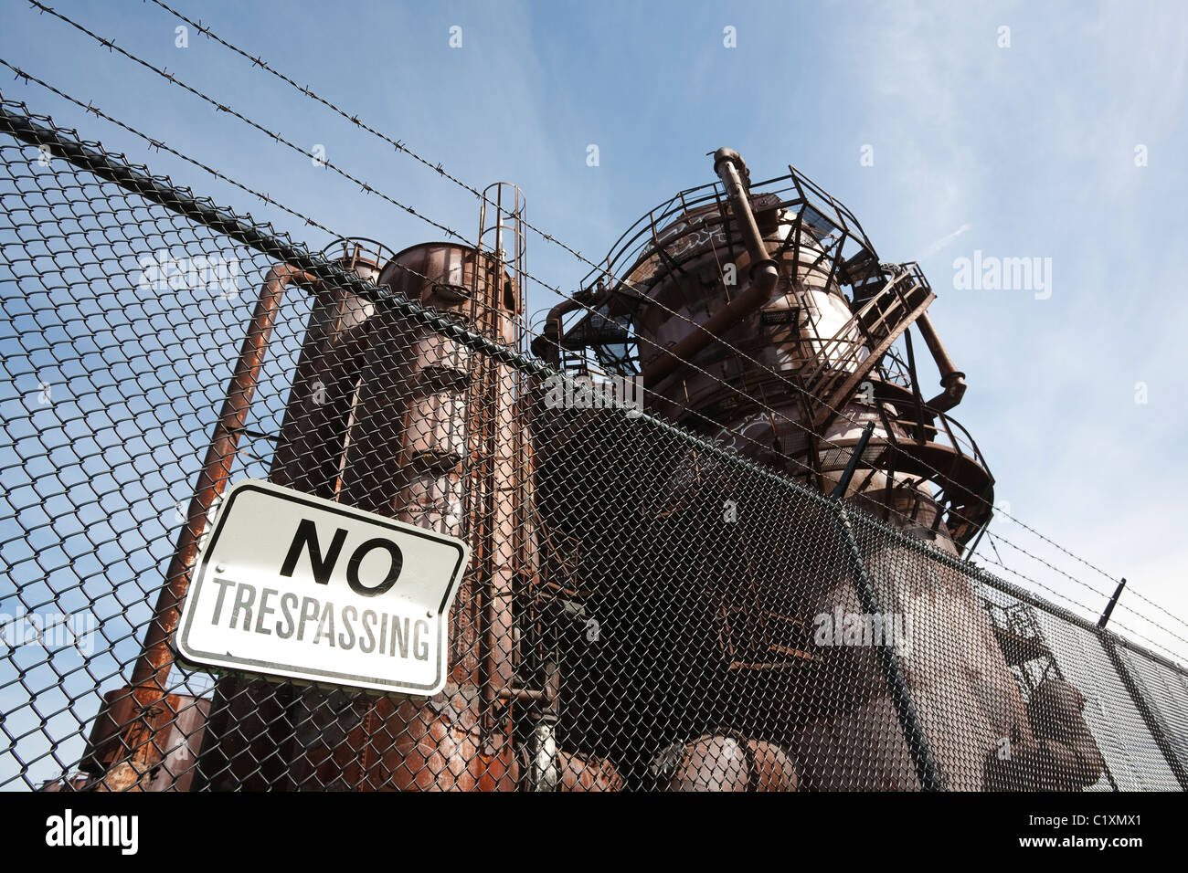 Lavori Gas Park - Seattle Washington Foto Stock