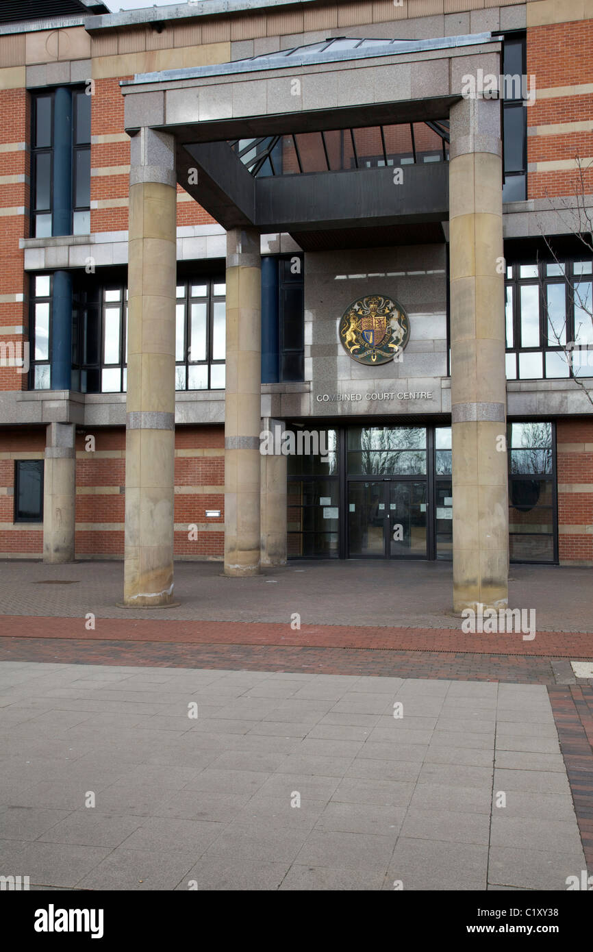 Middlesbrough combinato centro corte Foto Stock