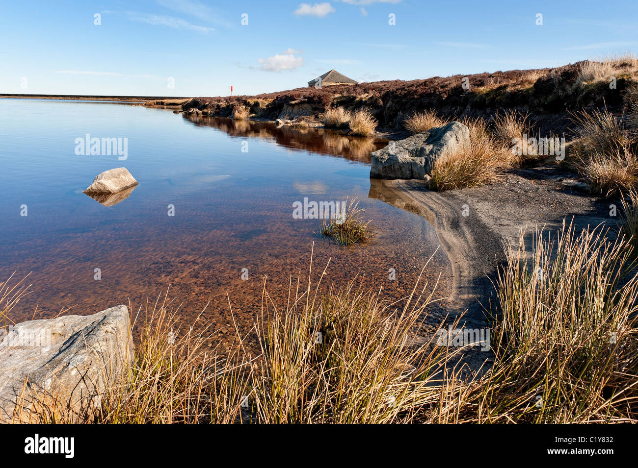 Smiddy Shaw serbatoio, County Durham Foto Stock