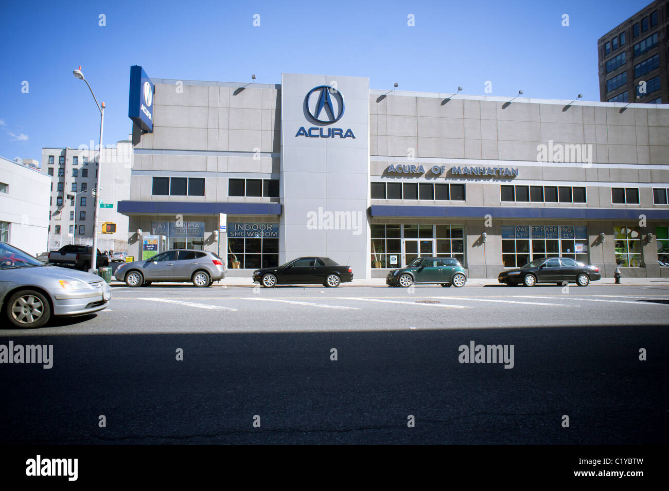 Una Honda Acura concessionaria automobilistica in New York Foto Stock