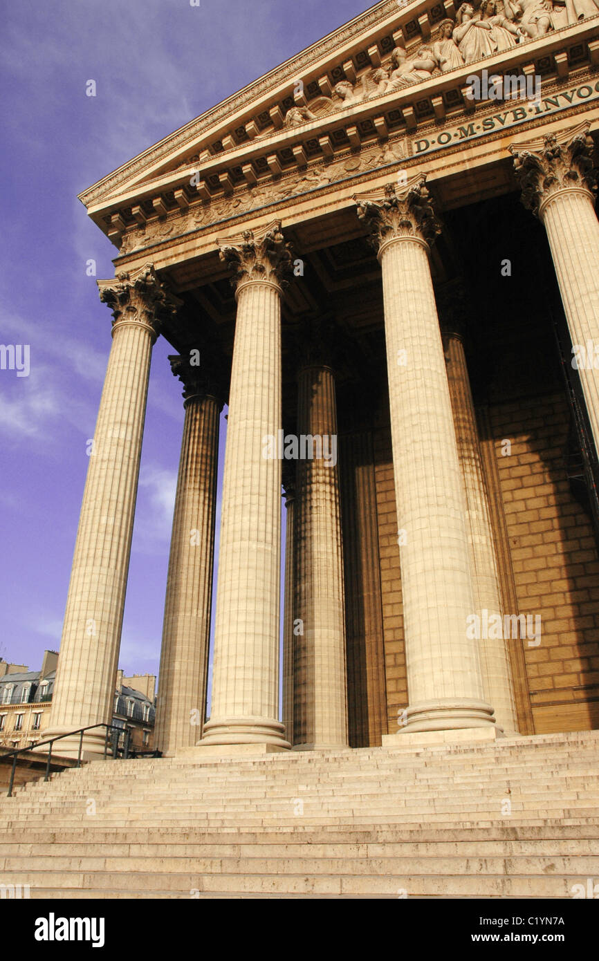 La chiesa della Madeleine. Parigi. La Francia. Foto Stock