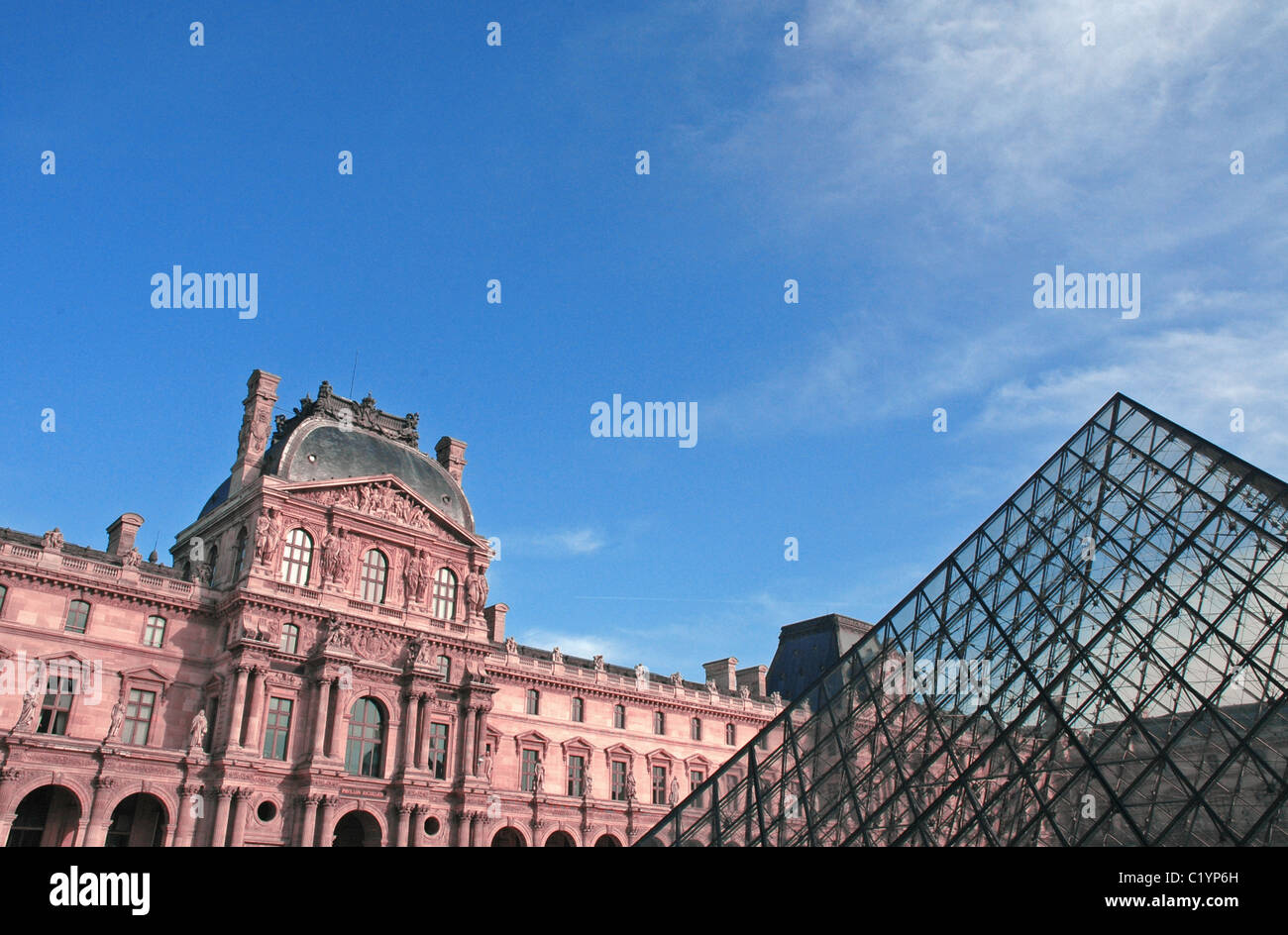 Il museo del Louvre, Parigi Francia Foto Stock