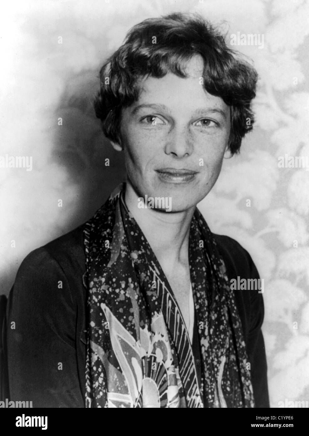 Amelia Earhart Foto Stock
