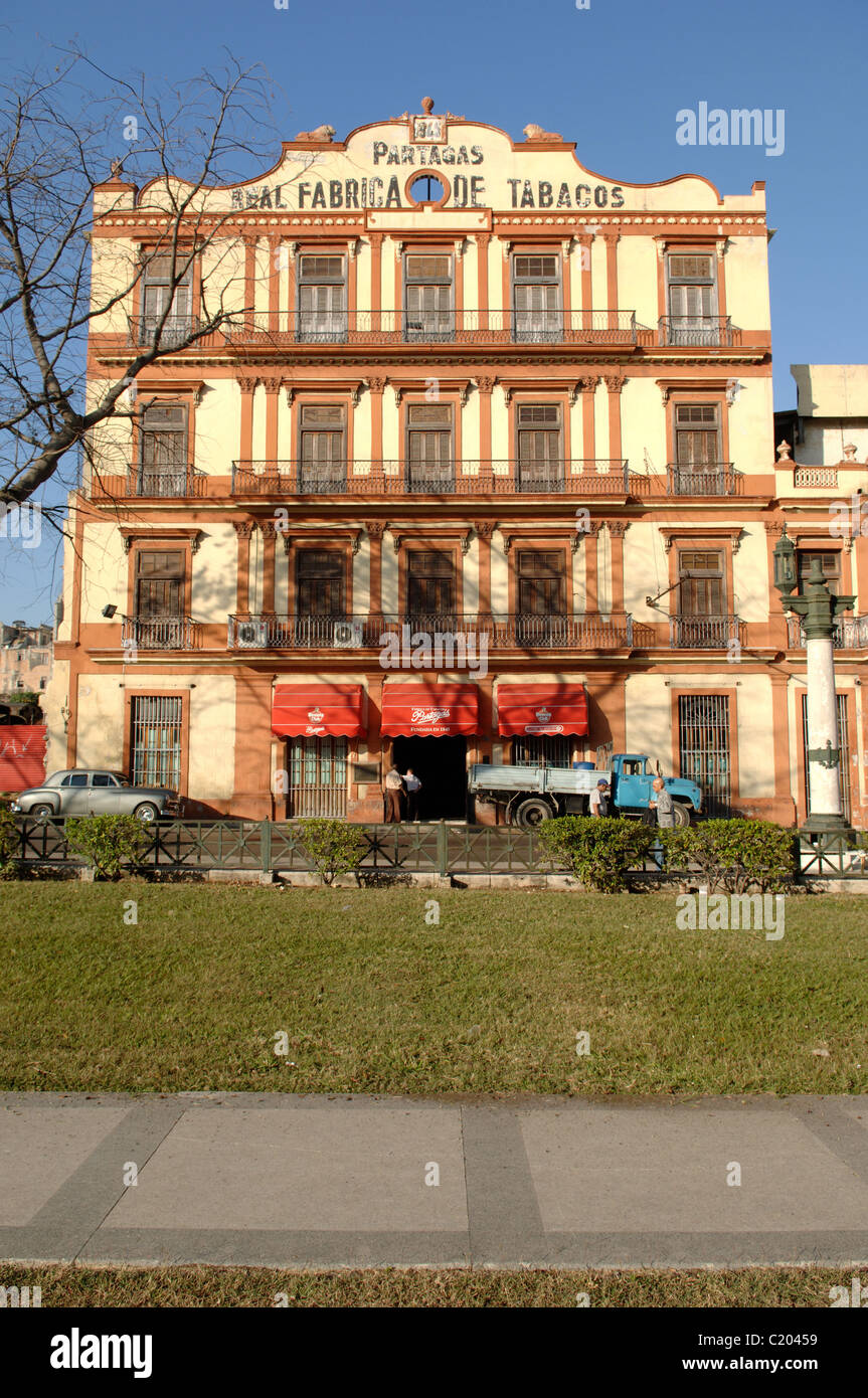 Real Fabrica de Tobacos Partagas - fabbrica di sigari Avana Cuba Foto Stock