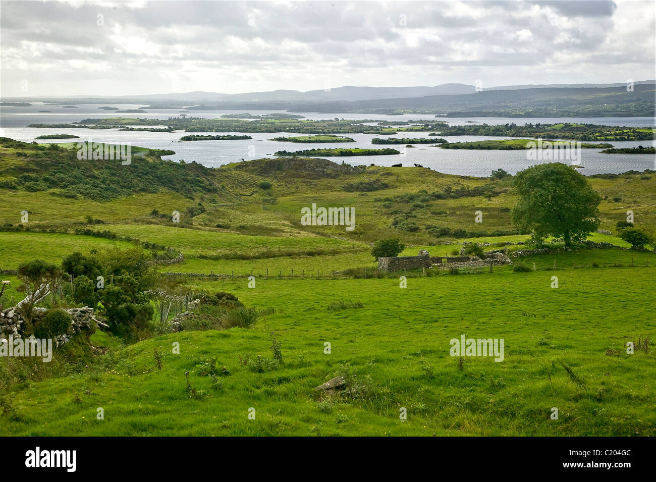 Paesaggio in Joyce Paese Irlanda Foto Stock