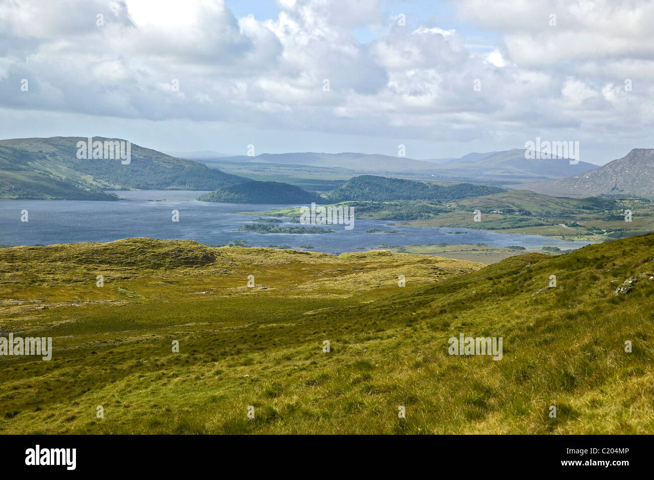 Paesaggio in Joyce Paese Irlanda Foto Stock