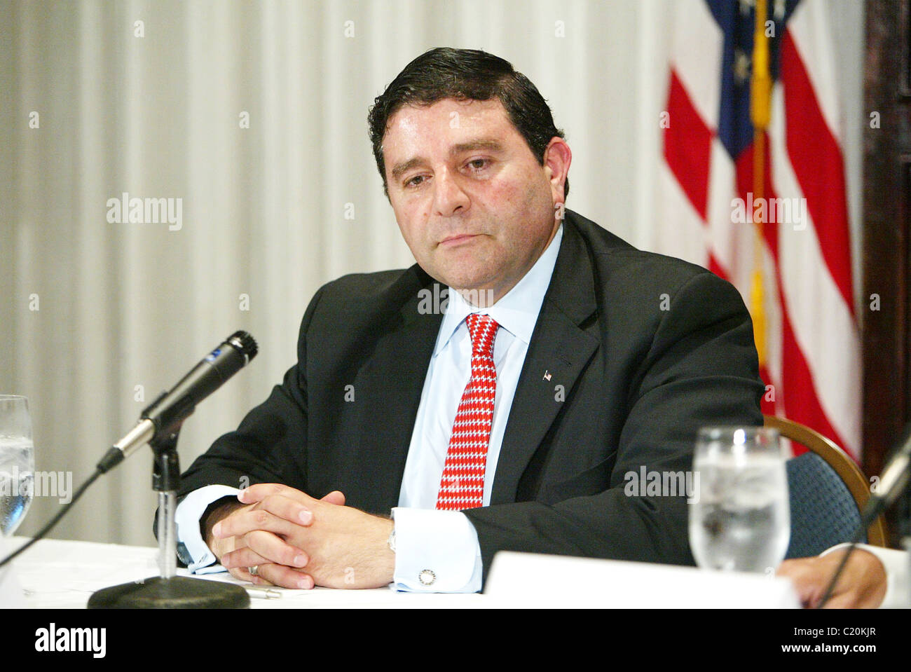 Akram Elias notato autore sulla Massoneria & simbolismo James Wasserman e Akram R. Elias, passato il Gran Maestro del distretto di Foto Stock