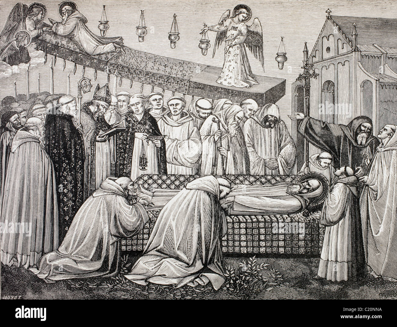 Ricerca Su San Benedetto Da Norcia La morte di san Benedetto da Norcia o San Benedetto da Norcia, 480-547