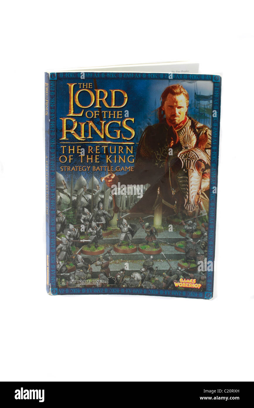 Il Signore degli Anelli - Il Ritorno del Re - Strategia Gioco di battaglia - Games Workshop Foto Stock