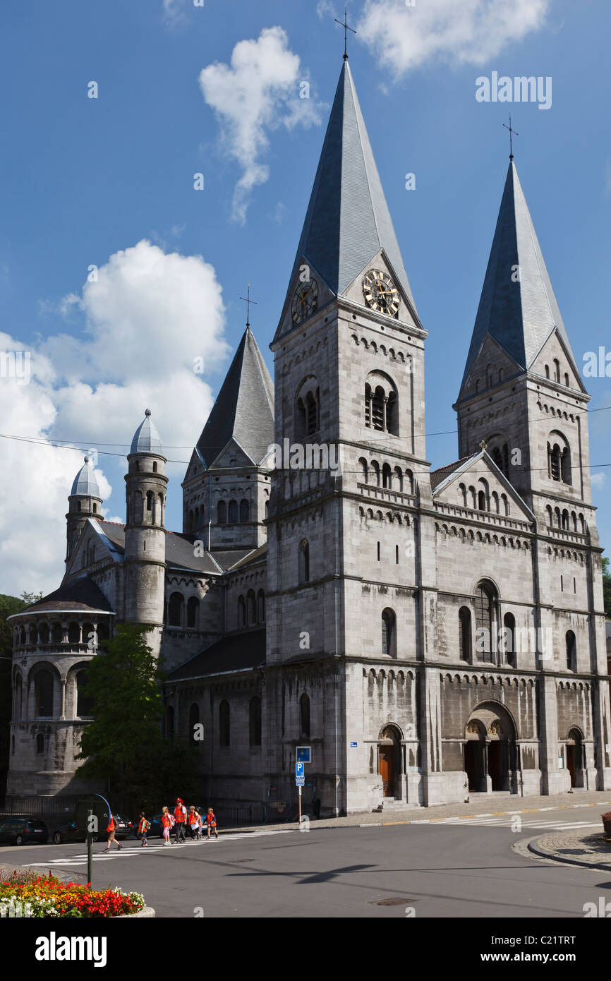 Chiesa di St Remacle, Spa, la Vallonia, Belgio Foto Stock