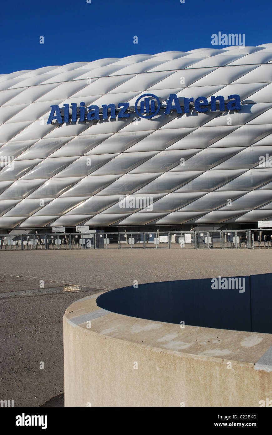 Stadio Allianz Arena di Monaco di Baviera Foto Stock