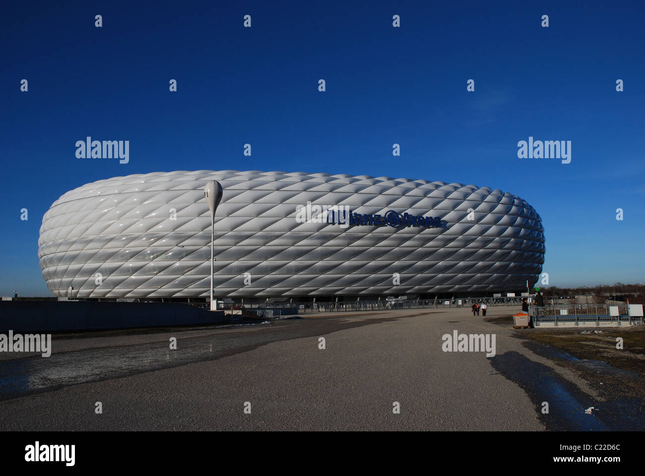 Stadio Allianz Arena di Monaco di Baviera Foto Stock