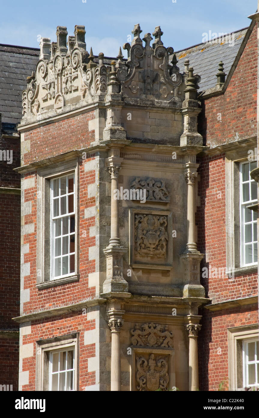 Burton Agnese Hall, East Yorkshire Foto Stock