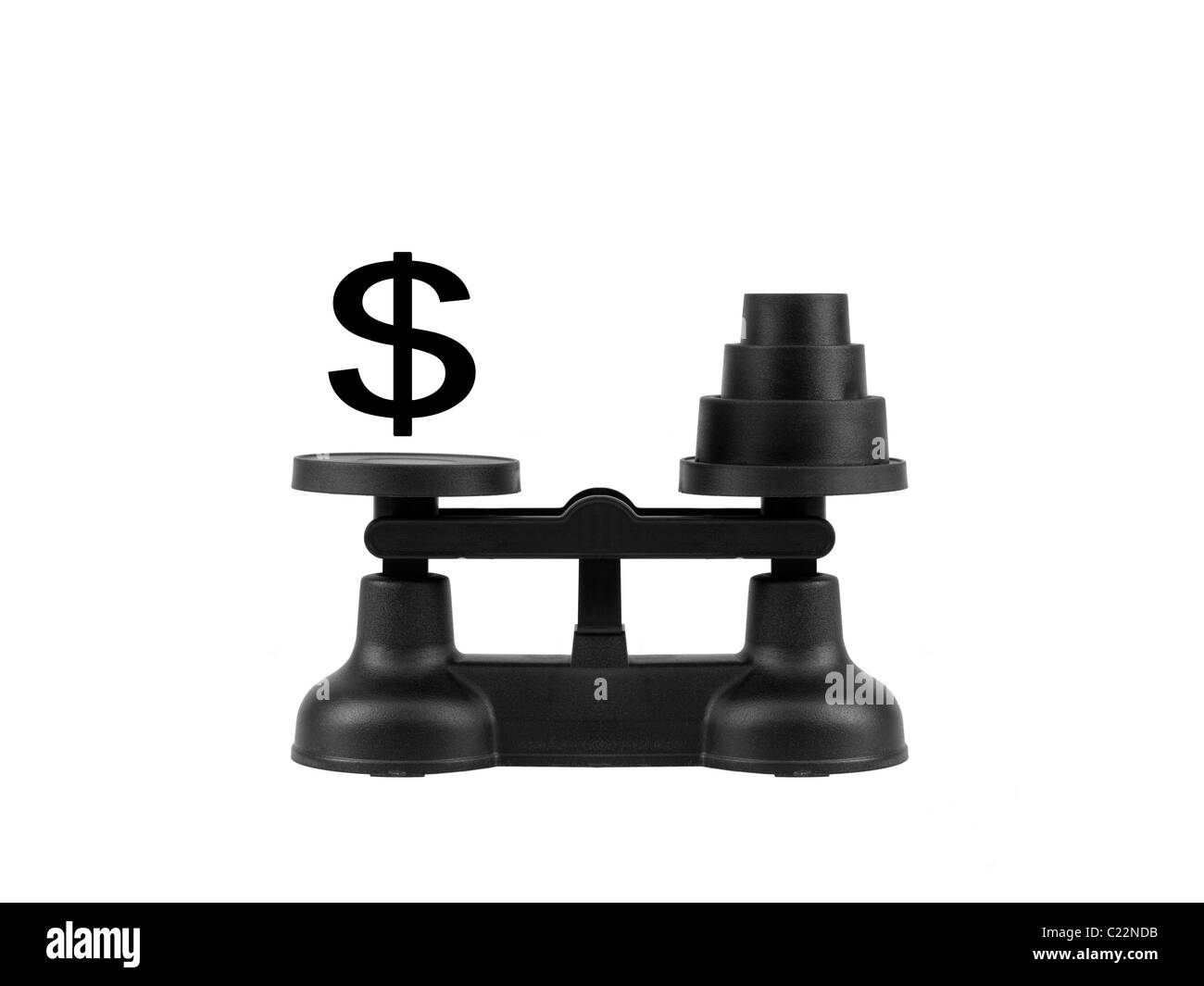 Scale di equilibrio Foto Stock