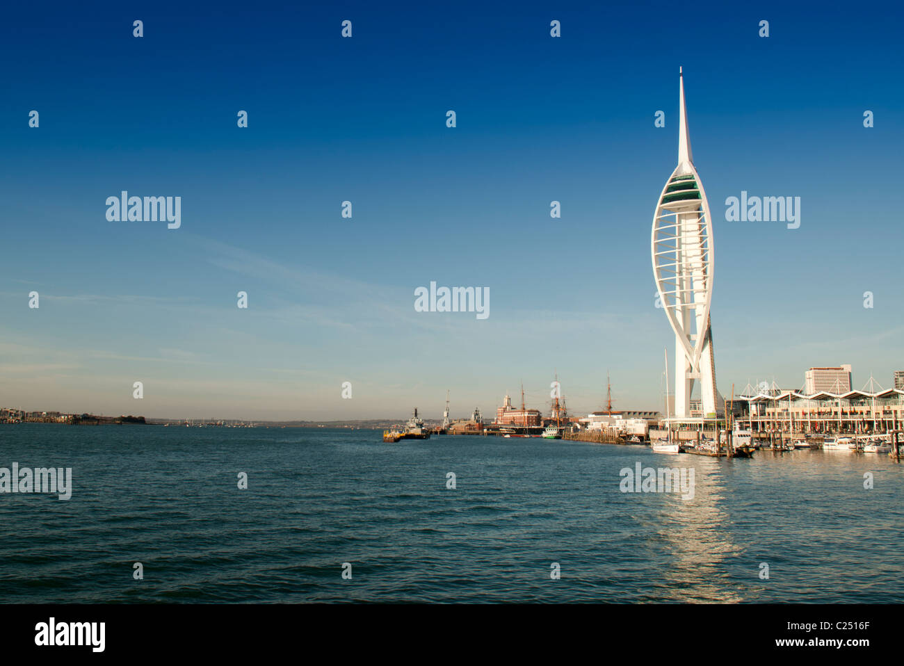 Spinnaker Tower di Portsmouth Foto Stock
