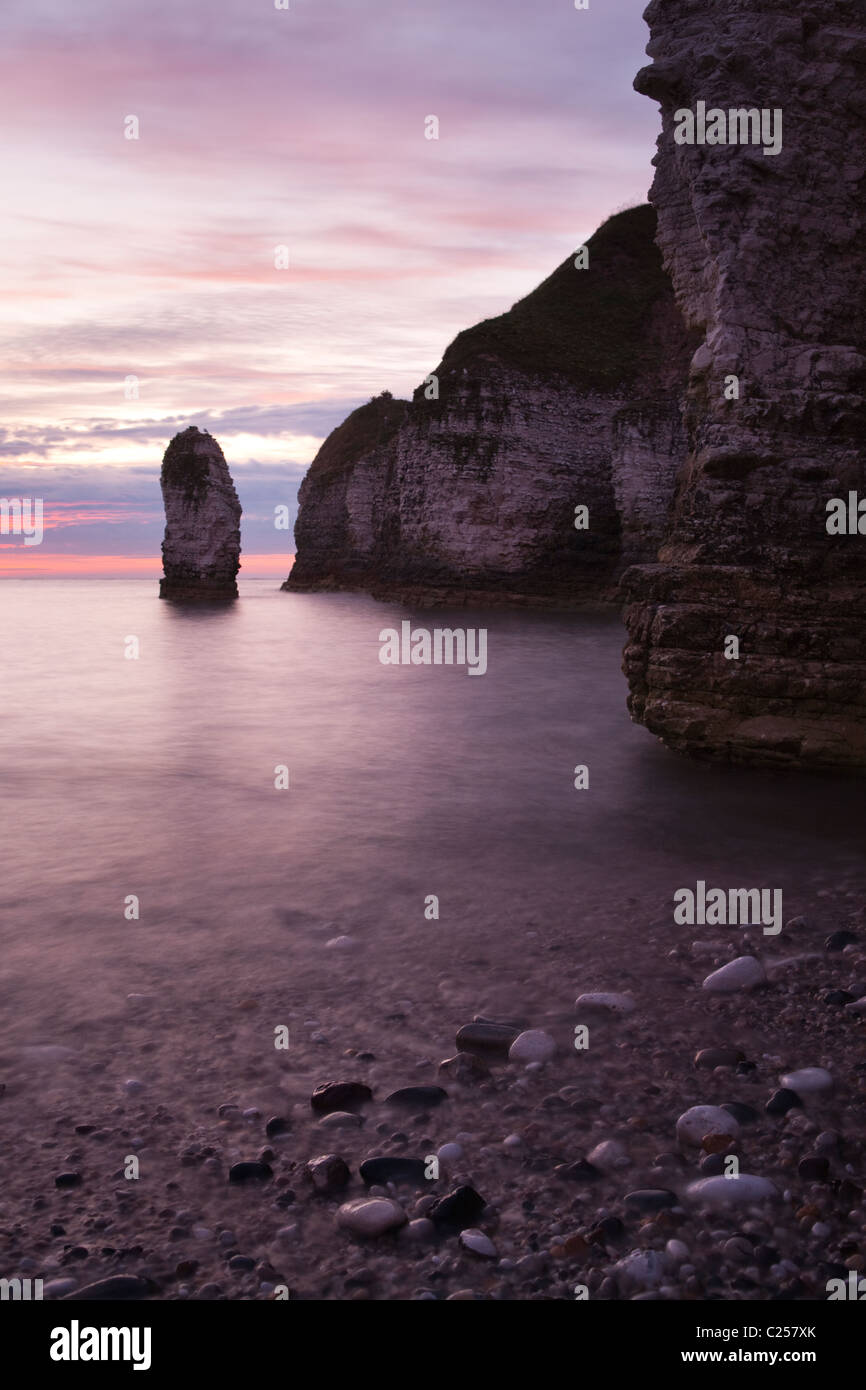 Selwicks Bay, Flamborough, East Yorkshire Foto Stock