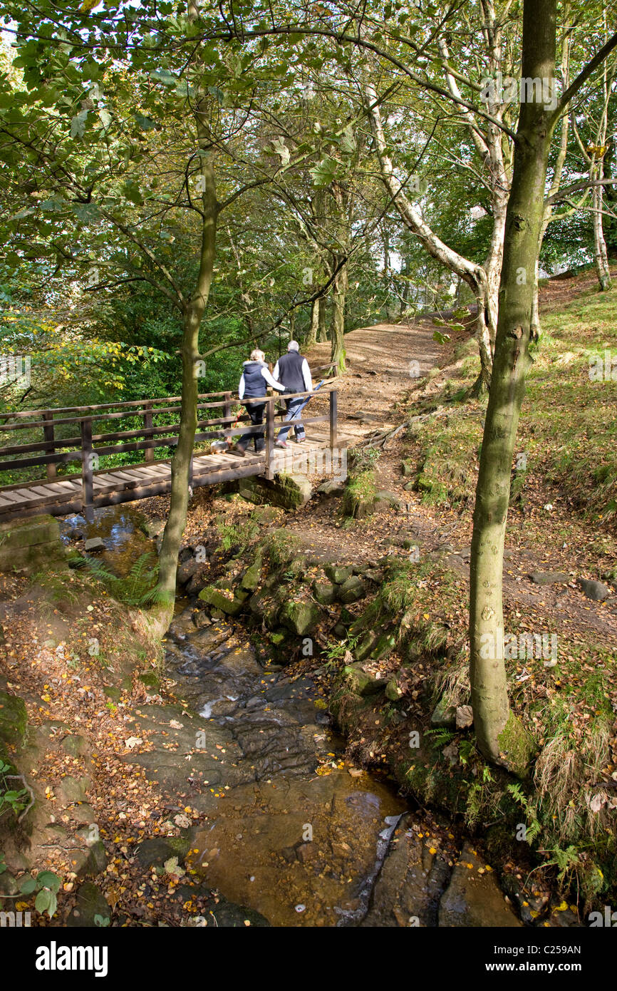 Chevin Forest Park Foto Stock