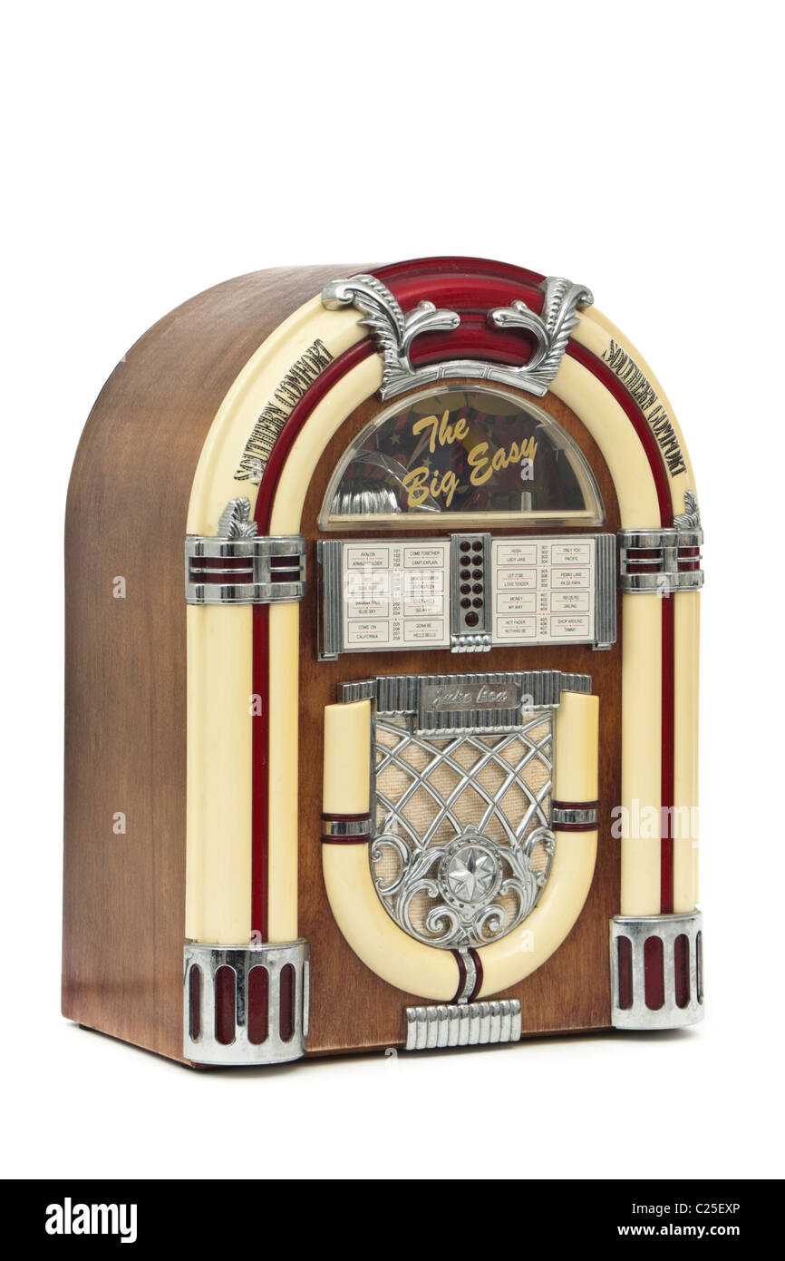 Vintage Southern Comfort novità di marca radio / cassetta juke-box player Foto Stock