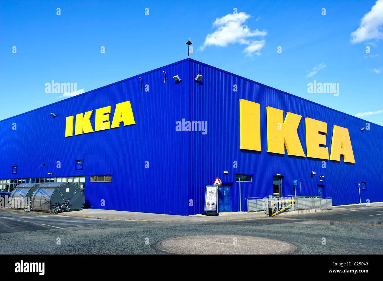 Magazzino di IKEA in Warrington Foto Stock