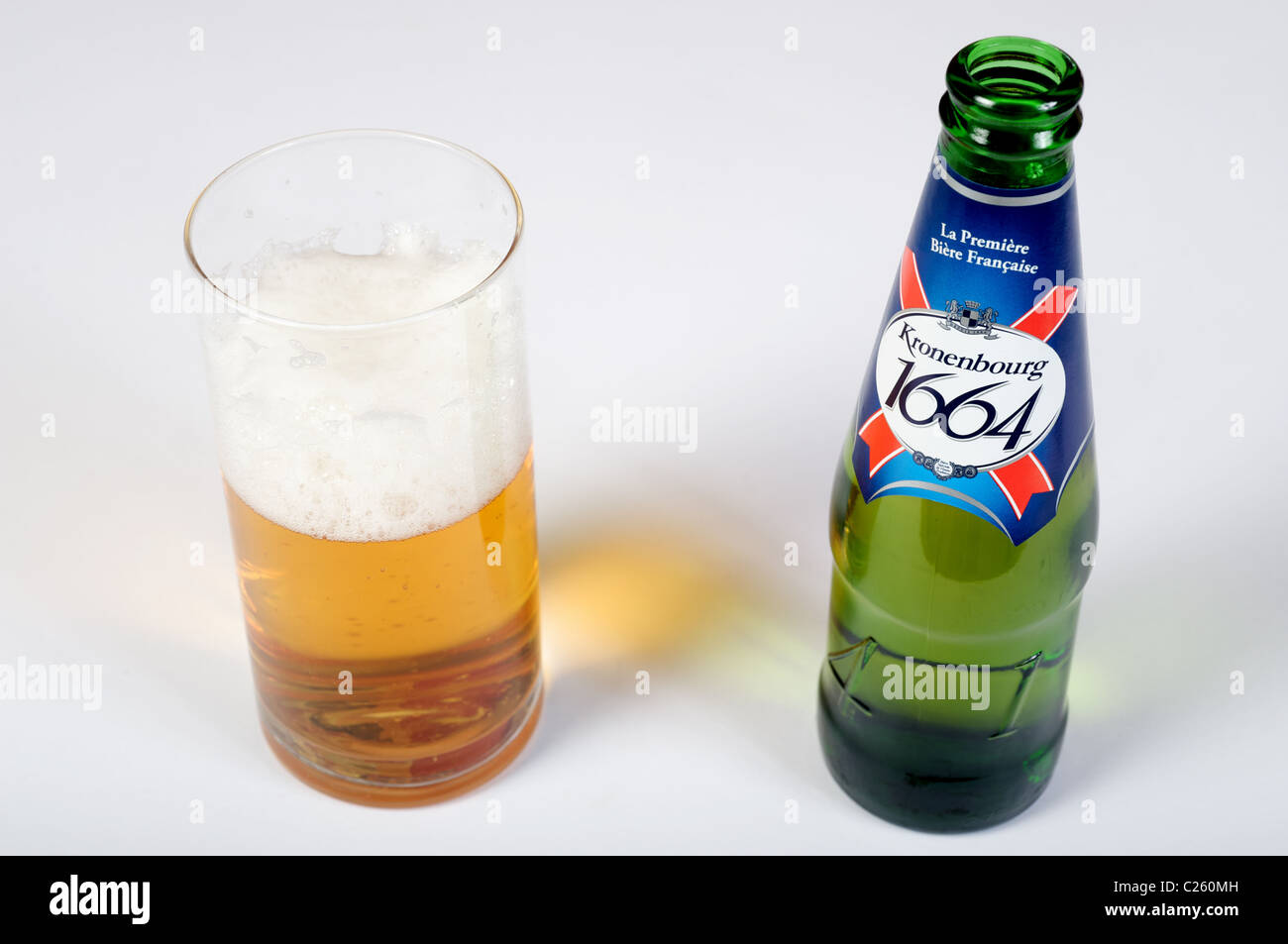 Kronenbourg birra Foto Stock