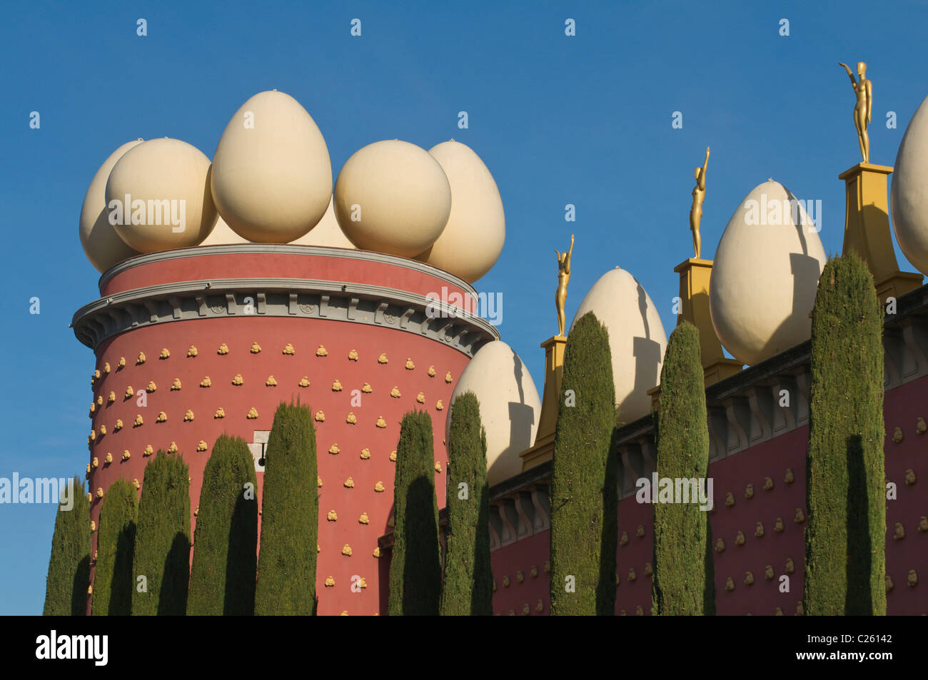 Il Museo Salvador Dali a Figueres, Catalunya, Spagna Foto Stock