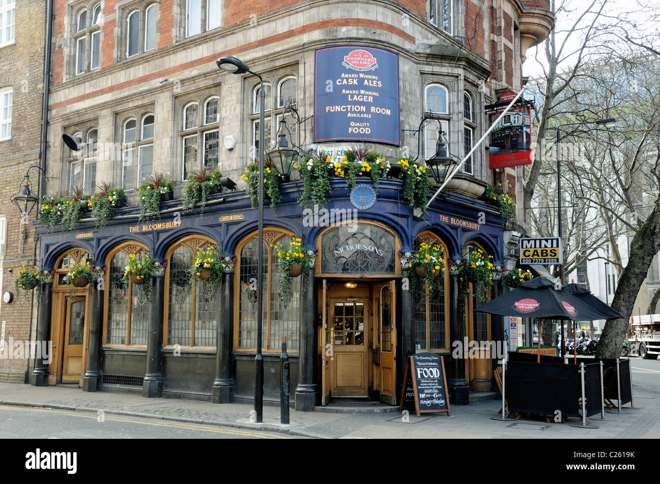 Il Bloomsbury Public House Londra Inghilterra REGNO UNITO Foto Stock