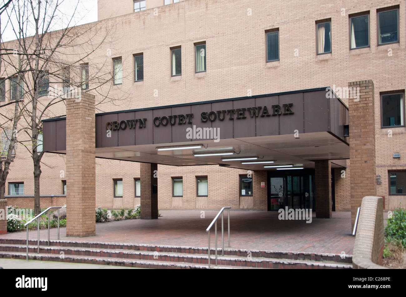 Southwark Crown Court di Londra, Inghilterra. Foto Stock