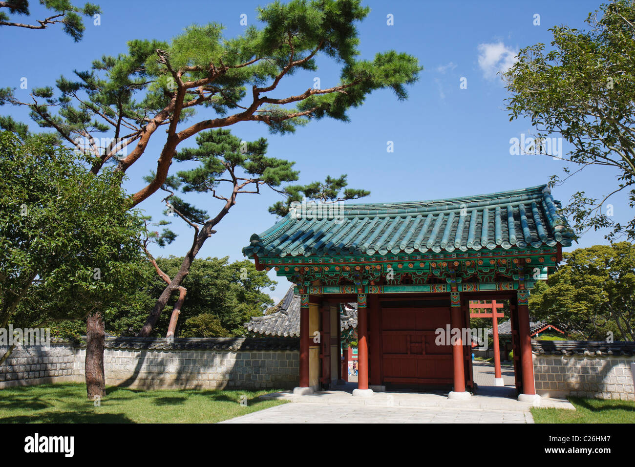 Hansan Chesungdang Isola, Corea del Sud Foto Stock