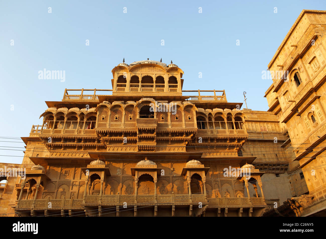 Jaisalmer Fort palace, Jaisalmer, India Foto Stock