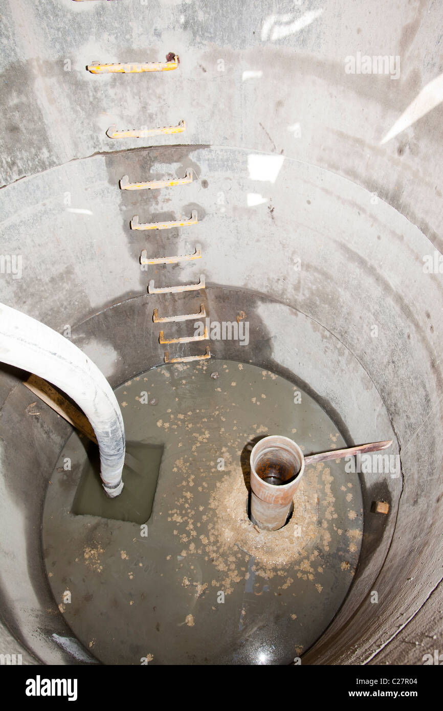 Un energia geotermica progetto dell Università di Newcastle, finanziata dal Dipartimento di Energia e cambiamento climatico. Foto Stock