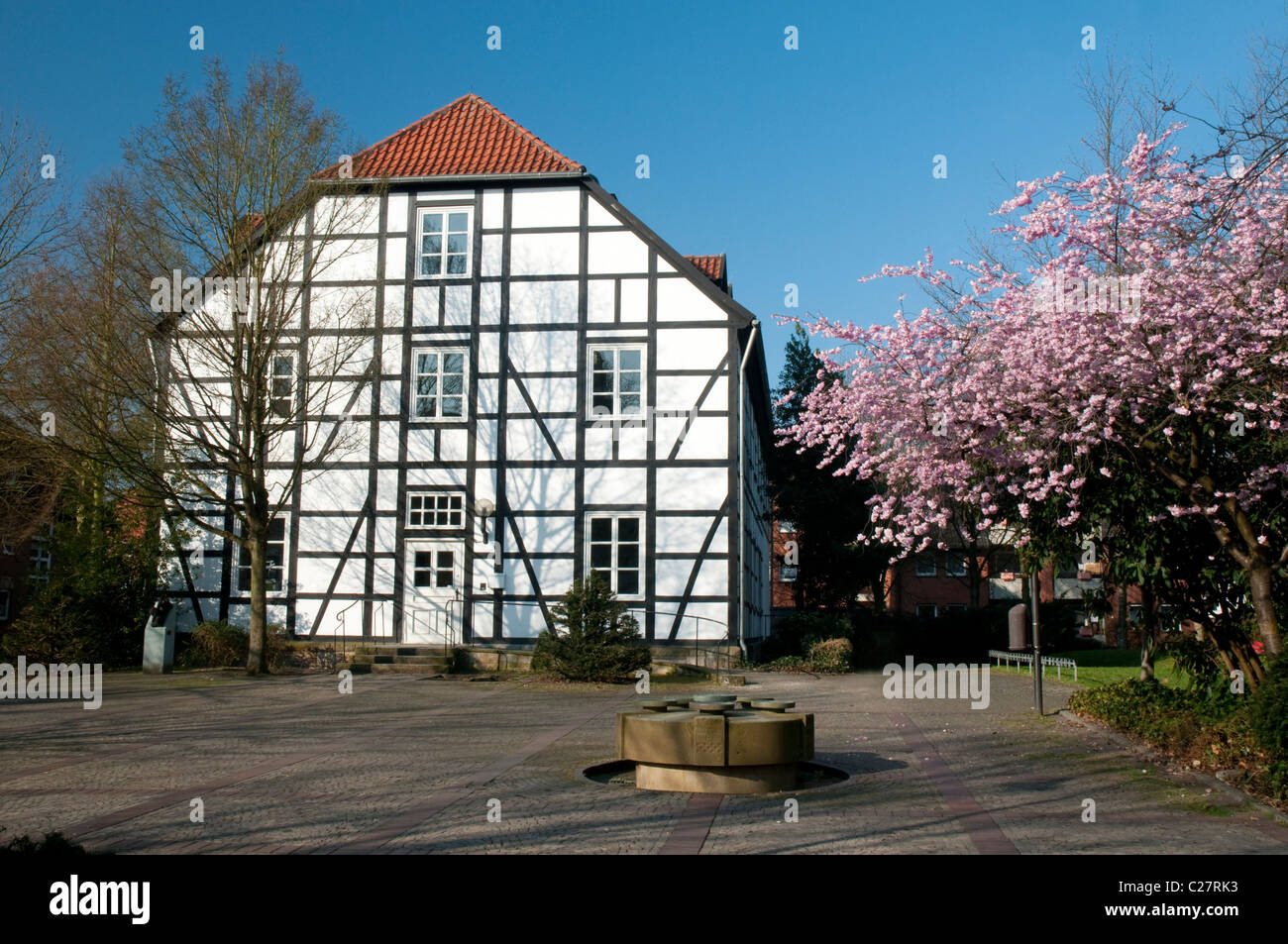 Musikschule der Stadt Kamen, Kreis Unna, Renania settentrionale-Vestfalia, Ruhrgebiet, Deutschland Foto Stock