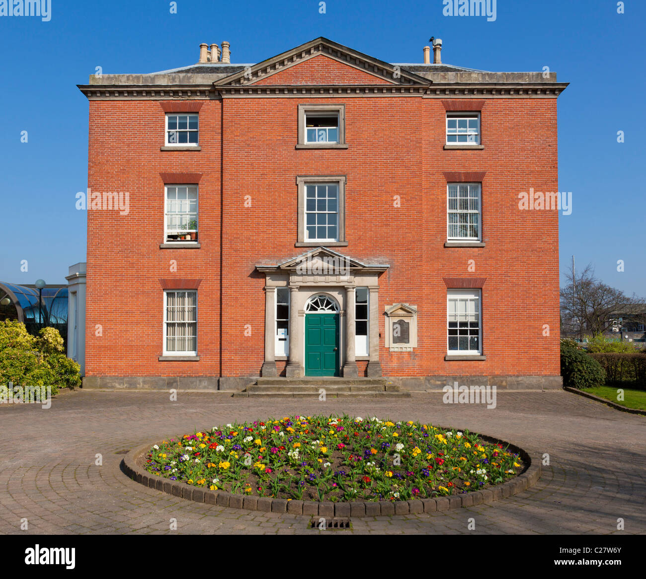 Long Eaton Town Hall complex Long Eaton Derbyshire England Regno Unito GB EU Europe Foto Stock