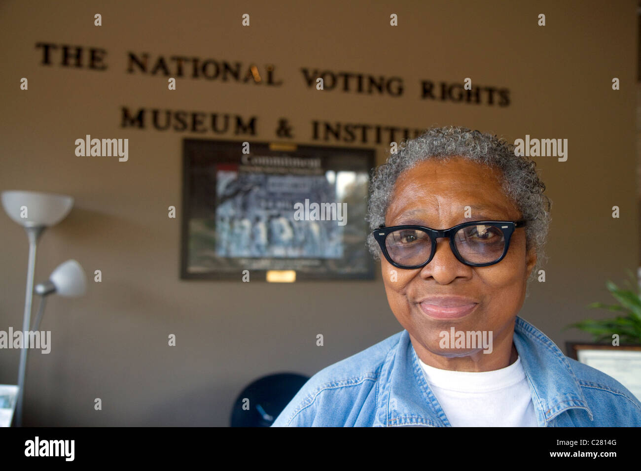 Annie Pearl Avery, un dipendente a livello nazionale i diritti di voto Museo e Istituto in Selma, Alabama, Stati Uniti d'America. Foto Stock