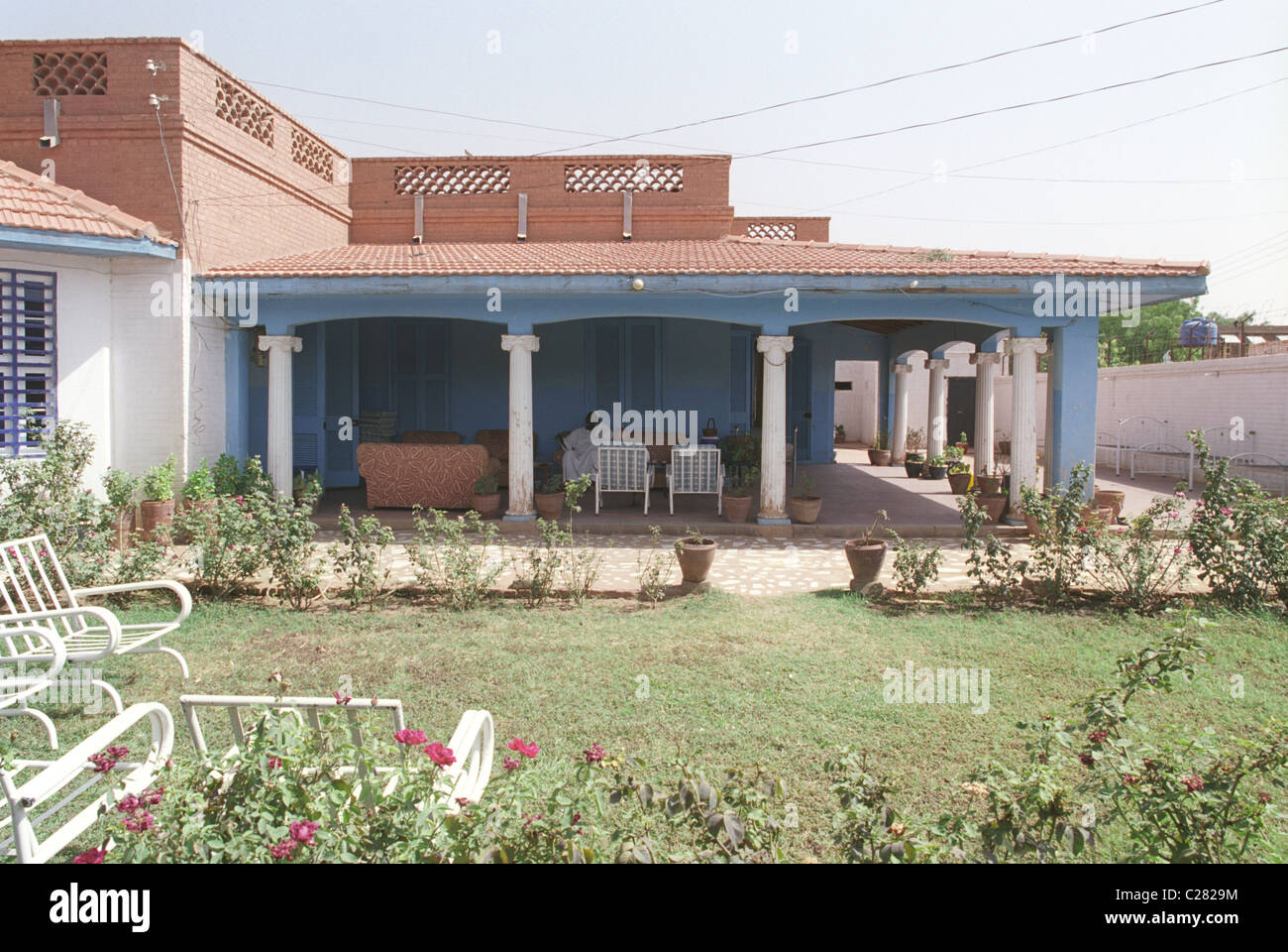 British architettura coloniale in Sudan Foto Stock