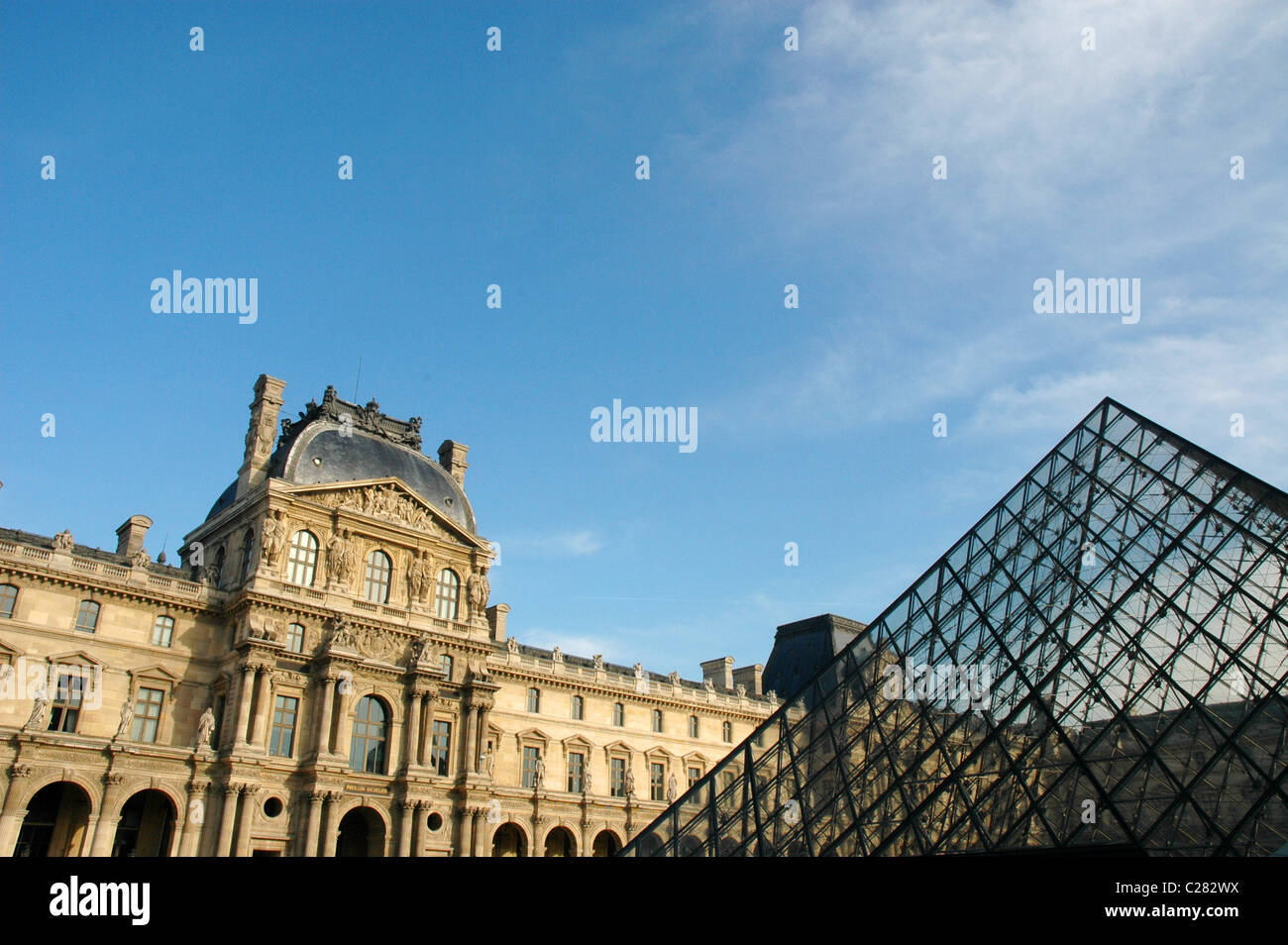 Museo del Louvre di Parigi. Francia Foto Stock