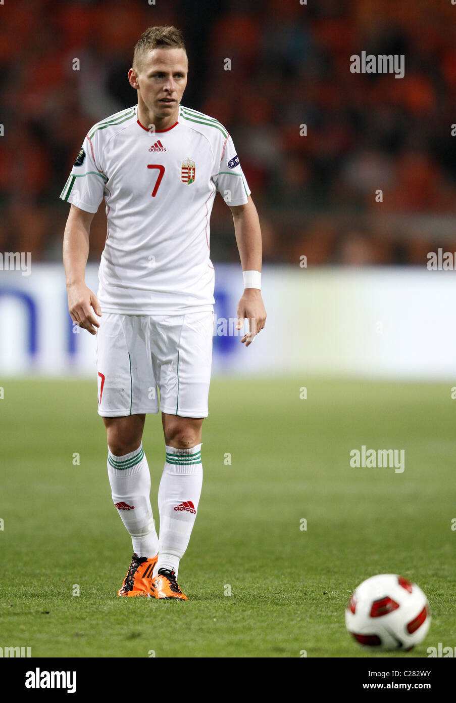 BALAZS DZSUDZSAK UNGHERIA PSV Eindhoven FC UNGHERIA E PSV Eindhoven FC Amsterdam Arena Amsterdam Olanda 29 Marzo 2011 Foto Stock