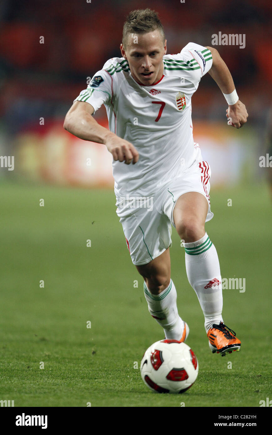 BALAZS DZSUDZSAK UNGHERIA PSV Eindhoven FC UNGHERIA E PSV Eindhoven FC Amsterdam Arena Amsterdam Olanda 29 Marzo 2011 Foto Stock