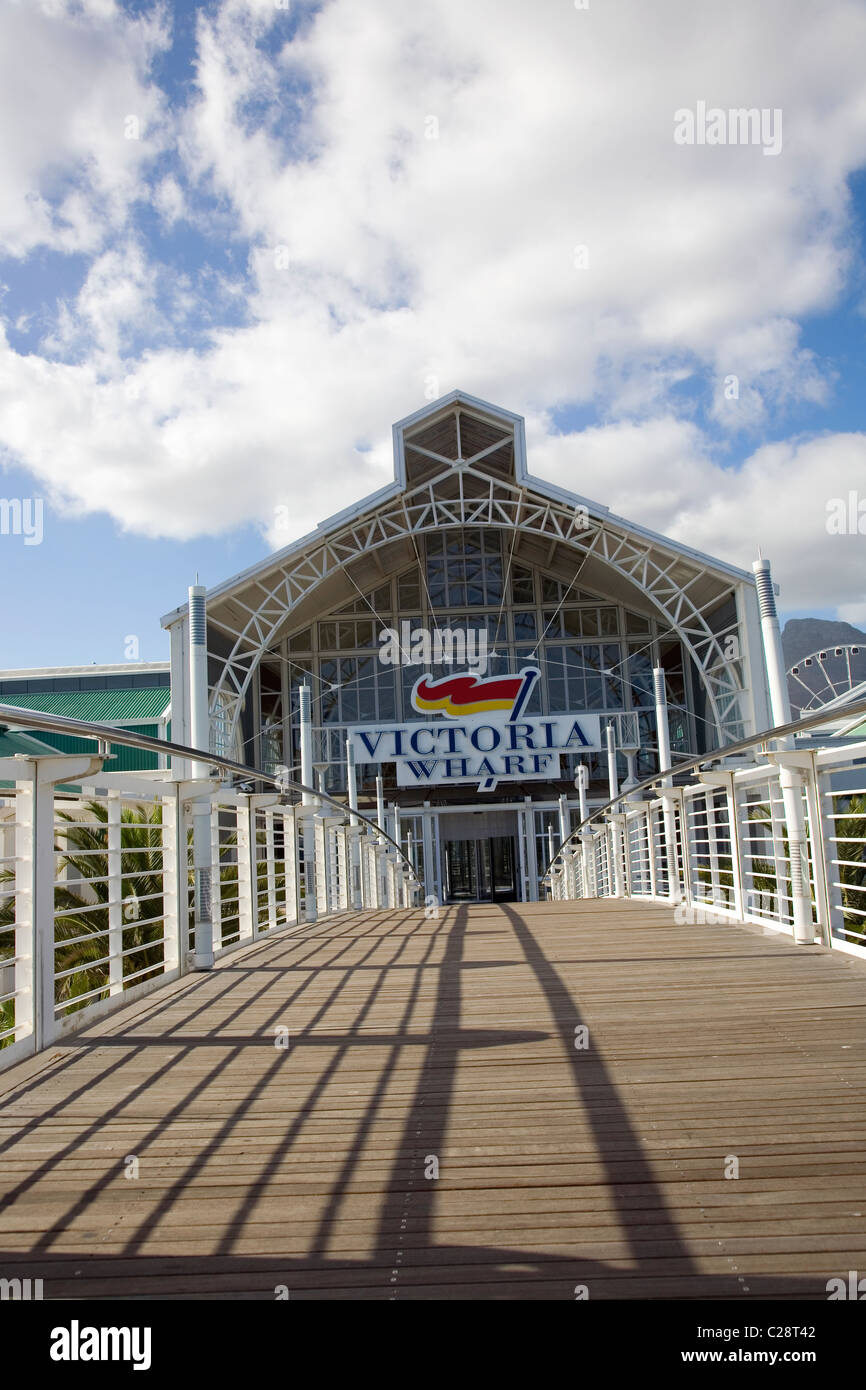 Victoria Wharf Shopping Mall a Cape Town Waterfront Foto Stock