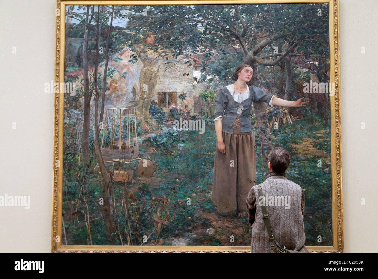 Giovanna d'arco, 1879, di Jules Bastien-Lepage Foto Stock