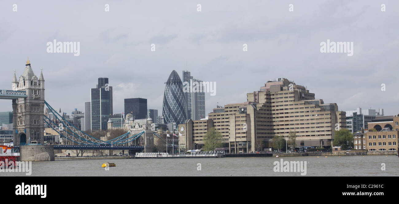 Città di Londra Inghilterra Aprile 2011 Foto Stock